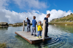 Flossfahrt in Kreuzboden